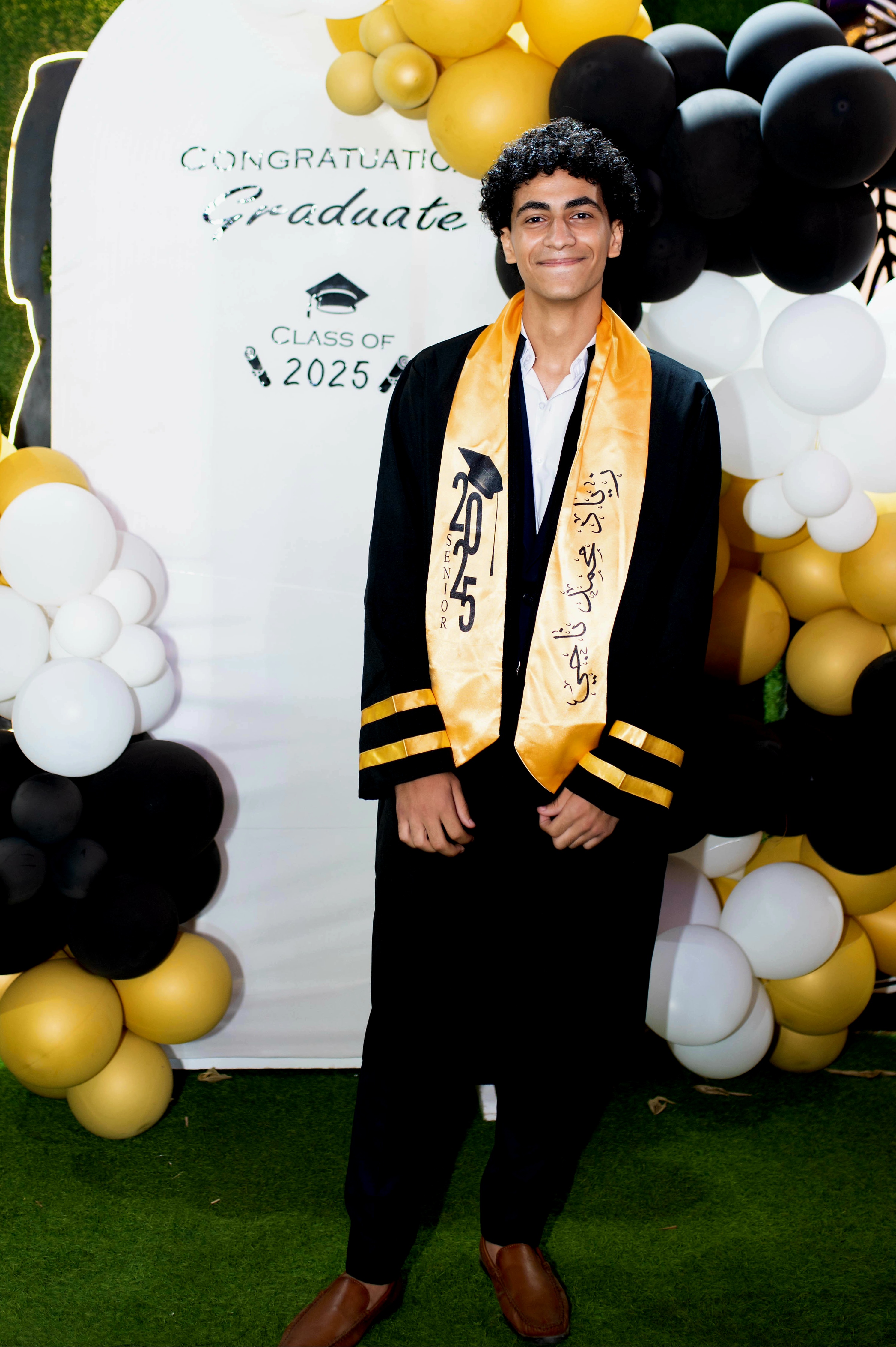 Zeyad M. Nagi at his graduation