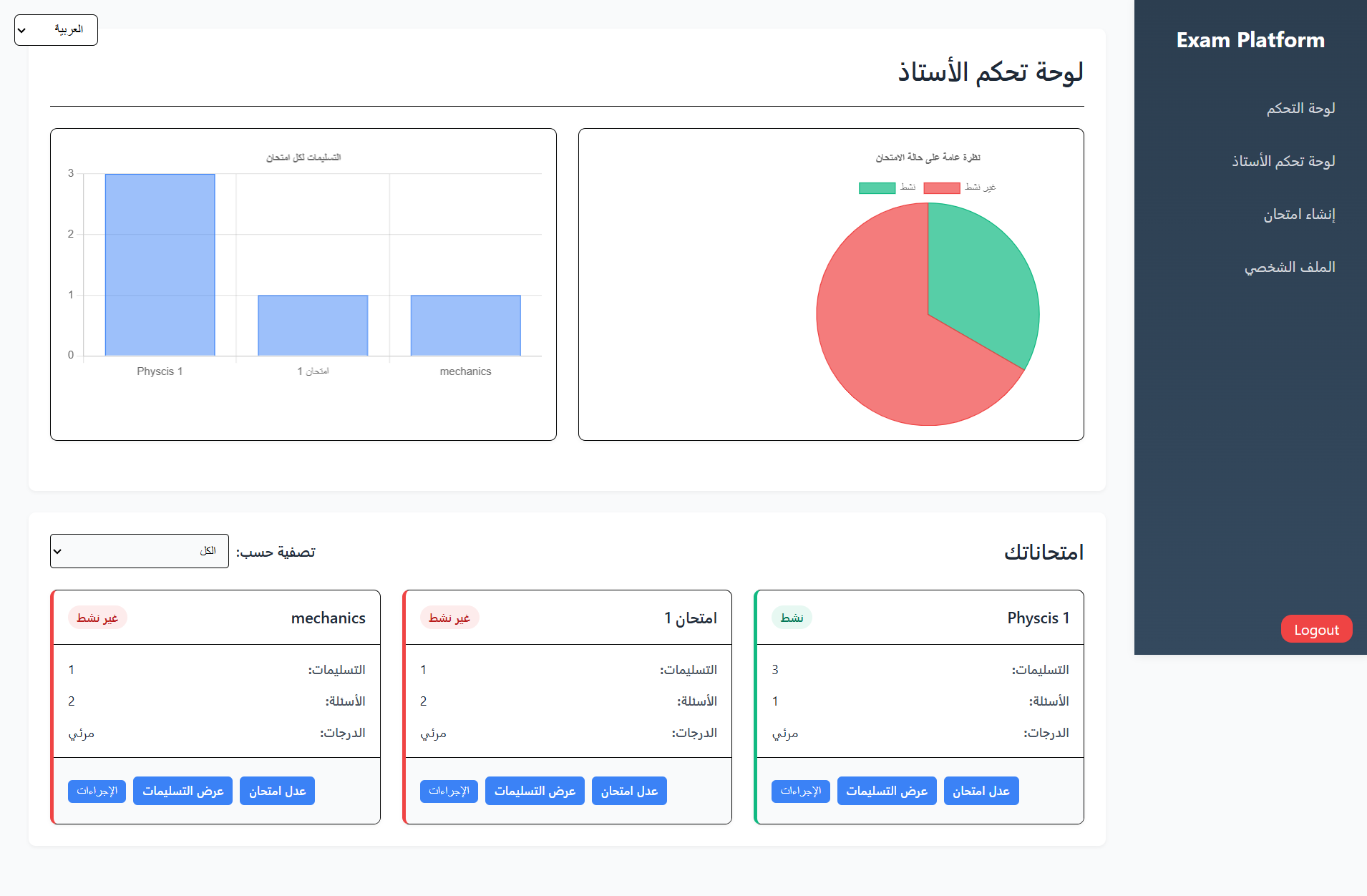 Rakeeb Project Homepage